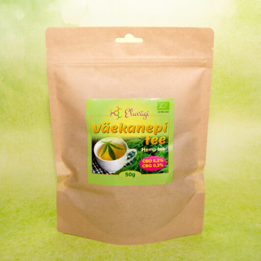 Kanepi tee CBD 5,2% CBG 0,3% BIO 50g
