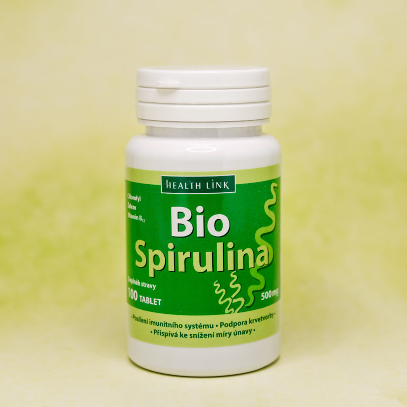 Bio Spirulina 500mg/100 tabletti