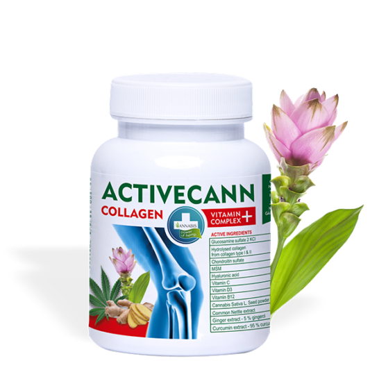 Activecann Kollageen Vitamiin C D B kompleks 60tbl