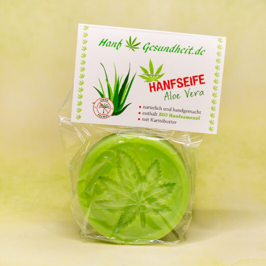 Kanepi-Bambuseõli ja Aloe Vera Seep 80g