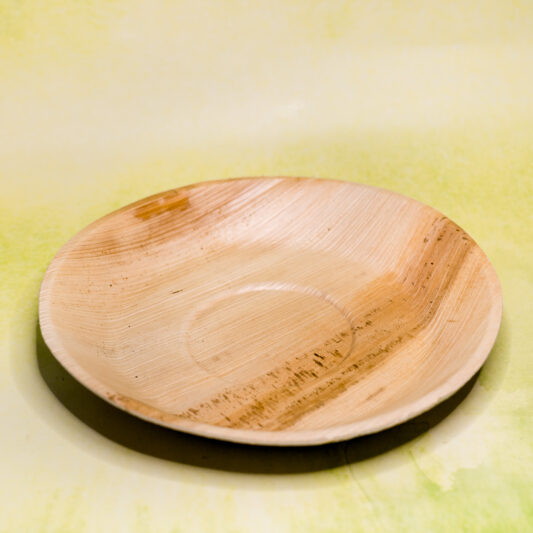 Palmilehest Ümmargune Taldrik 18 cm 25tk/pk