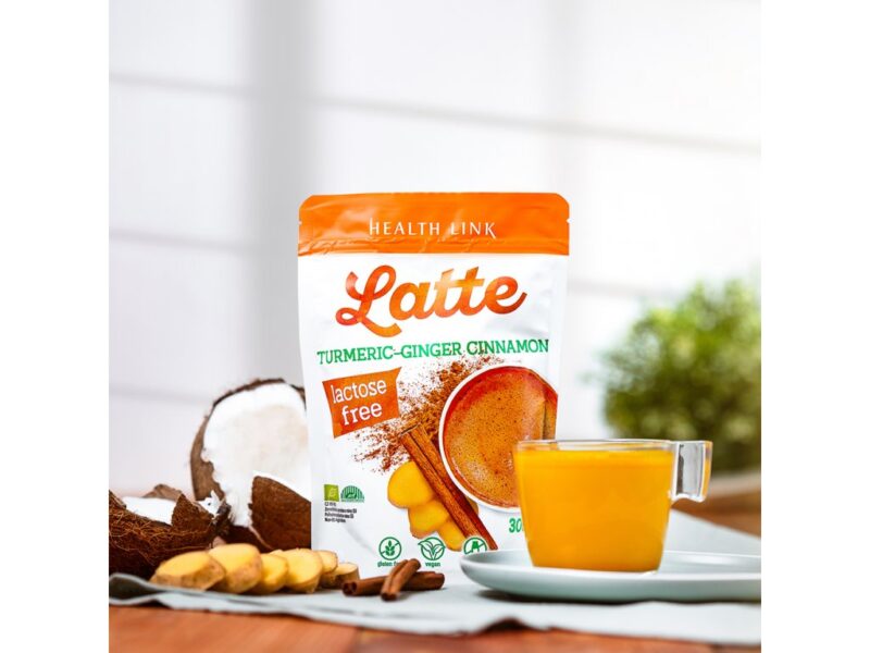 Kurkumi-Ingveri-Kaneeli Latte 300g BIO