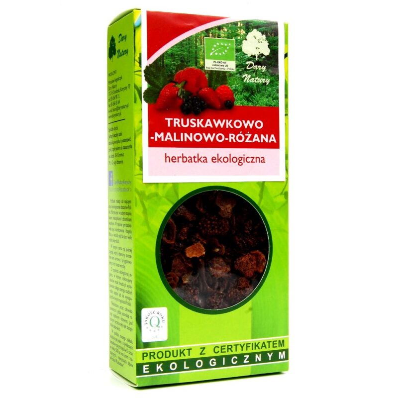 Maasika-Vaarika-Kibuvitsa Vitamiinitee 100g BIO