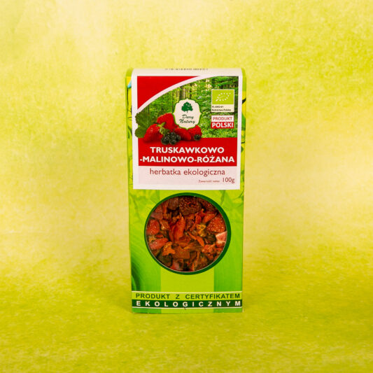Maasika-Vaarika-Kibuvitsa Vitamiinitee 100g BIO