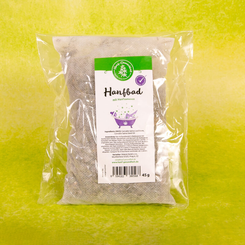Lõõgastav Niisutav Kanepi Vannipadi 45g
