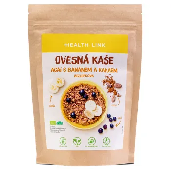 Gluteenivaba Kaerahelbepuder Kakao ja Banaaniga 300g BIO