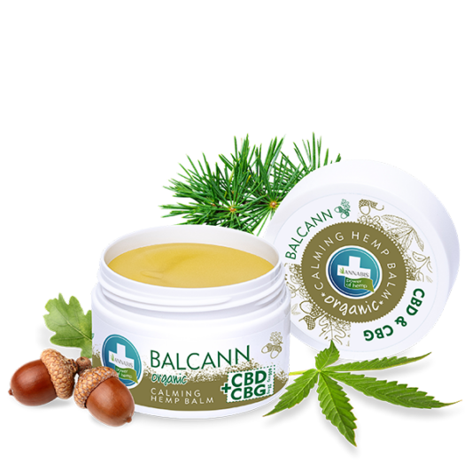 CBD ja CBG Niisutav Kanepi-Tammekoore Palsam 50ml BIO