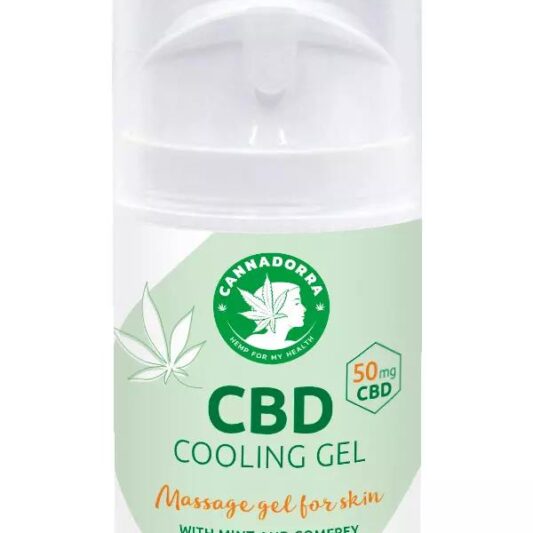 CBD Mündi Kampriõli Jahutav Massaažigeel 50ml
