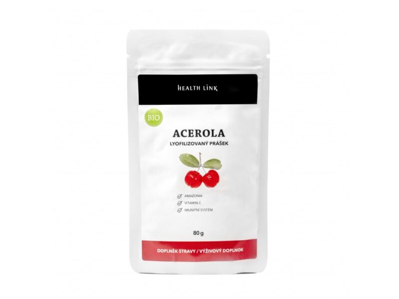 Acerola Kirsi Pulber 80g BIO