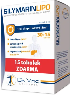 Da Vinci Academia Silymarin Lipo 30+15tbl