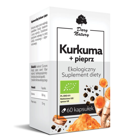 Kurkum-Piperiin Toidulisand 60kps BIO