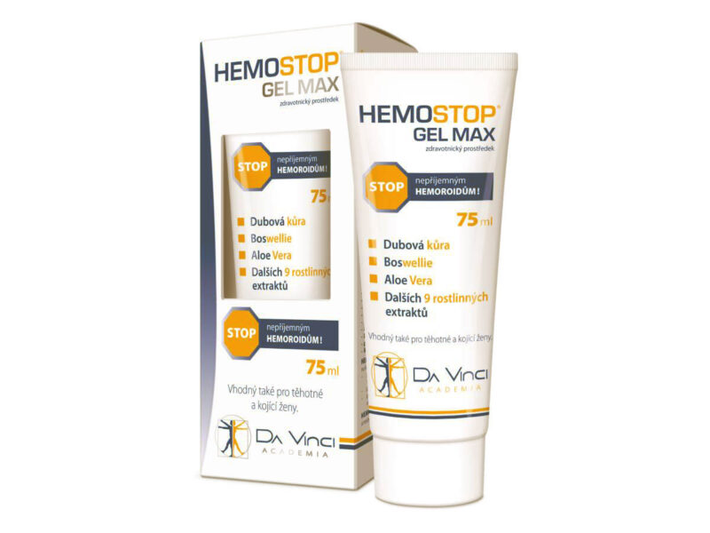 HemoSTOP Geel Hemorroididele MAX 75ml