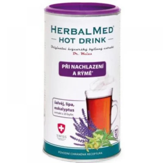 Dr Weiss HERBALMED Immuunsust Tõstev Kuum Jook C vitamiiniga 180g