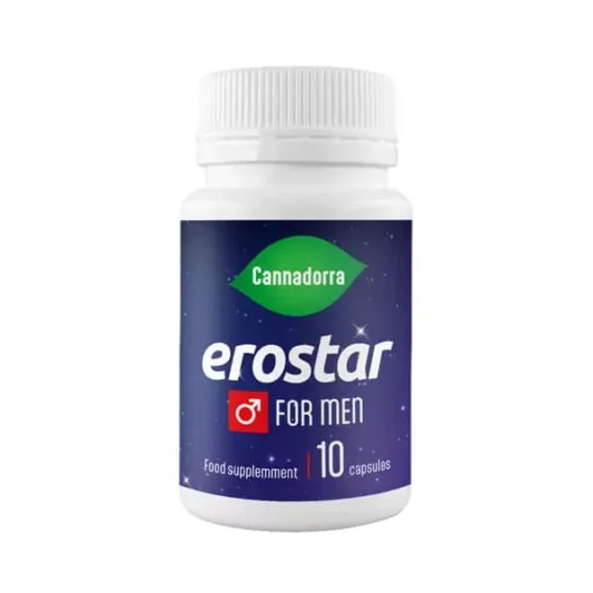 Erostar Toidulisand Meestele 10 kapslit30.