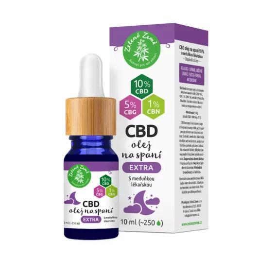 CBD Unetilgad EXTRA Sidrunmelissiga 10ml