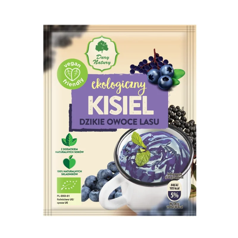 Mustika-Metsamarja Kissell 1pk 30g BIO