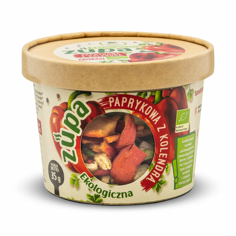 Külmkuivatatud Paprika-Koriandri Supp 35g BIO