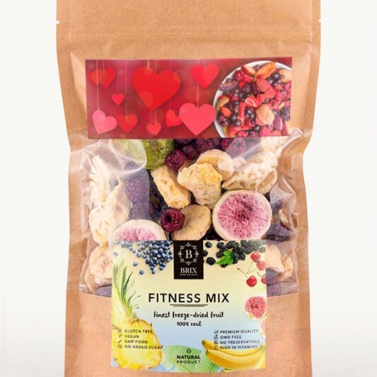 Külmkuivatatud Puuviljasegu Fitness Mix 140g