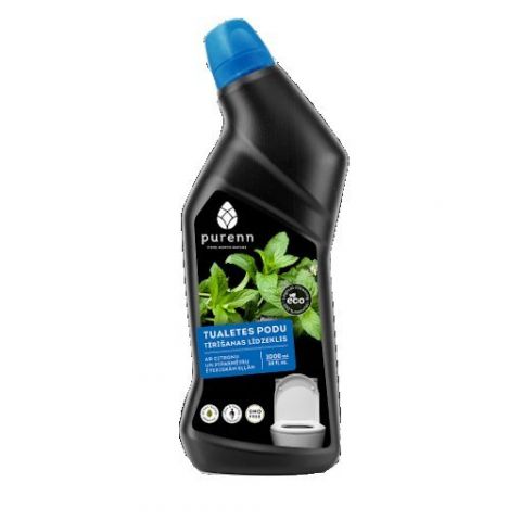 Tualetipuhastusvahend Loodusliku Sidruni ja Piparmündiga 1000ml