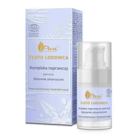 Glacier Gold Taastav ja Siluv Silmaümbruskreem 15ml
