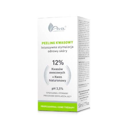Puuviljahape 12% + hüaluroonhape 50ml