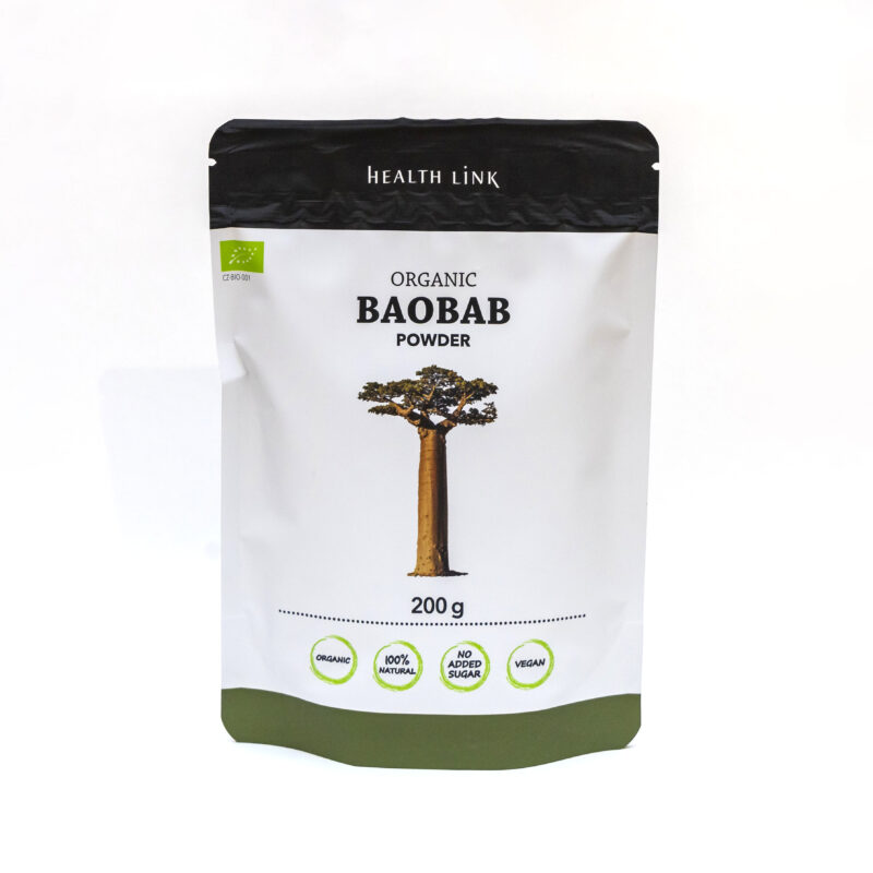 Baobab Pulber 200g BIO