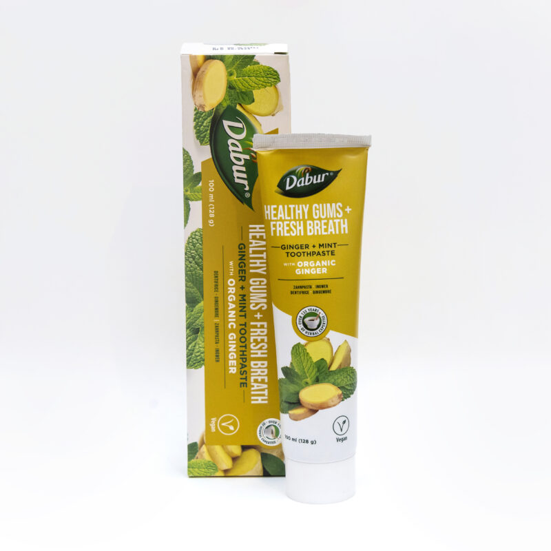 Dabur Organic Ingveri-Piparmündi Värskendav Hambapasta 100ml