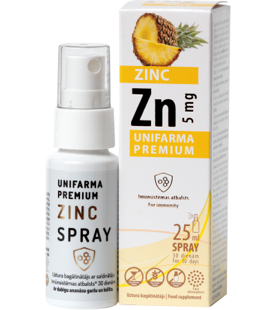 Tsink+C Vitamiin Sprei 25ml