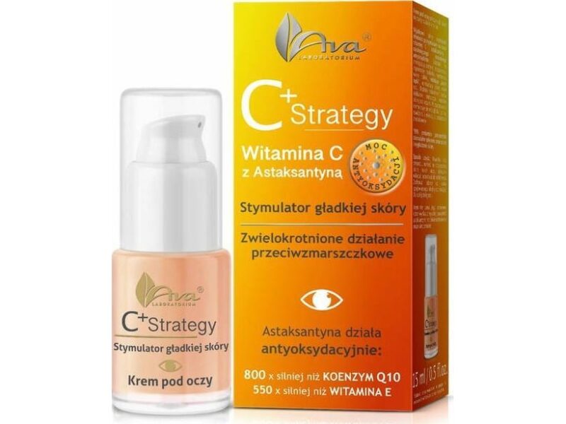 C+ Strategy Noorendav Silmaümbruskreem 15ml