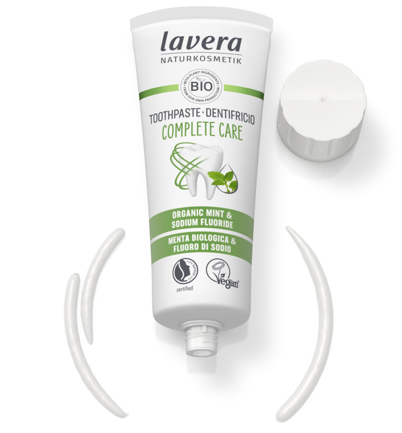 Lavera Organic Piparmündi-Söögisooda Valgendav Hambapasta 75ml Vegan
