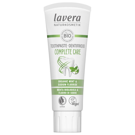 Lavera Organic Piparmündi-Söögisooda Valgendav Hambapasta 75ml Vegan