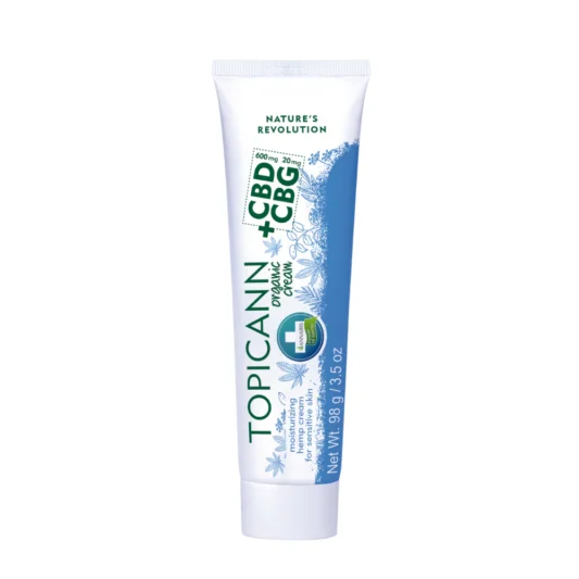 Topicann Kuiv Atoopiline Nahk ja Psoriaas Kreem +CBD CBG 100ml