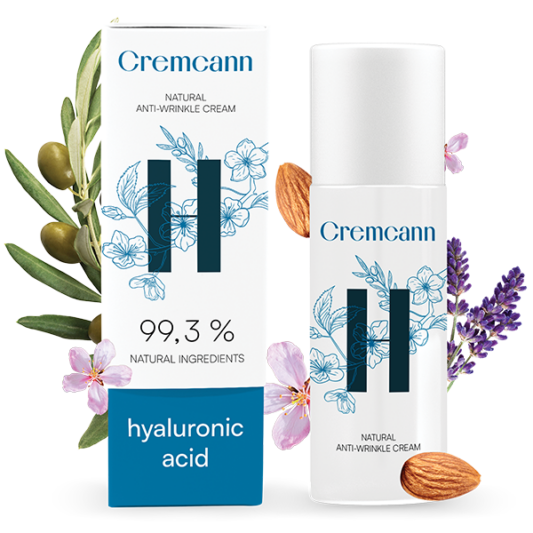 Cremcann Hüaluroonhappega Niisutav Näokreem 50ml Airless