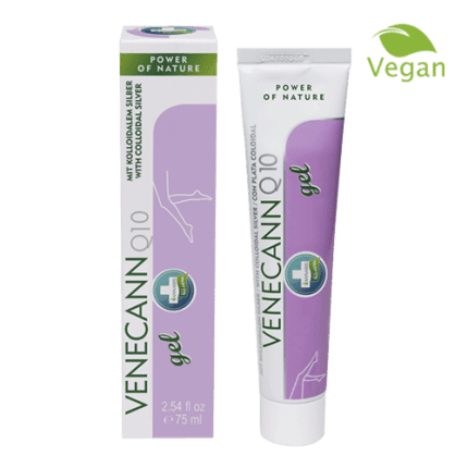 Venecann Q10 Geel Veenilaiendid Väsinud Jalad 75ml