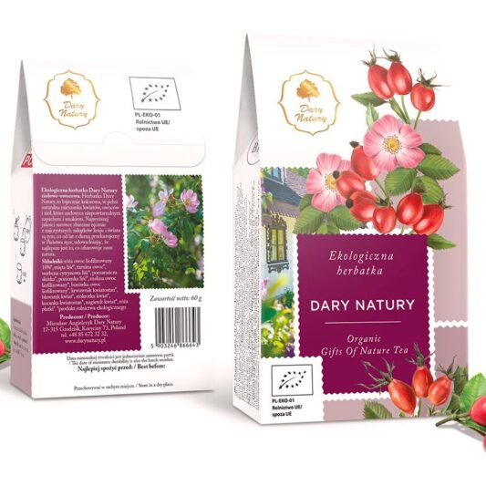 Kibuvitsa-Vaarika-Mustika Vitamiinitee 60g BIO