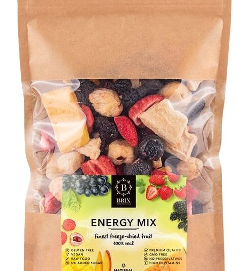 Külmkuivatatud Energy Mix Puuviljasegu 140g