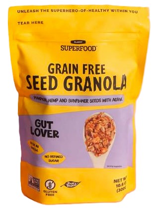 Seemne Granola Agaavisiirupiga GUT LOVER 300g BIO