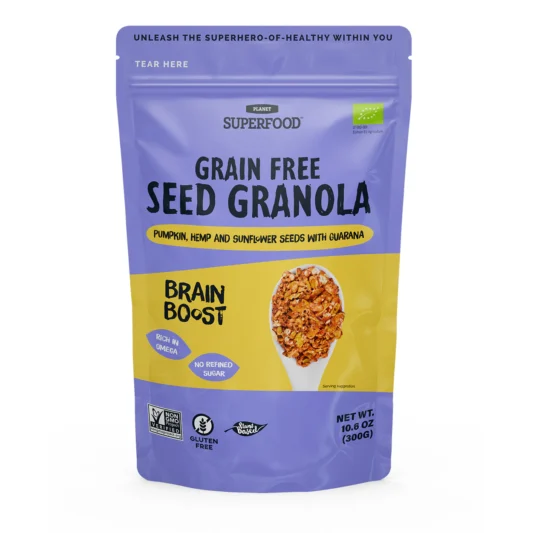 Soolakaramelli Seemne Granola Guaraanaga BRAIN BOOST 300g BIO