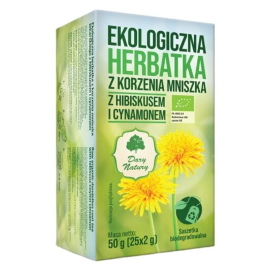 Võilillejuure-Hibiskuse-Kaneeli Tee 25X2g BIO