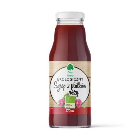 Naturaalne Roosiõielehtede Siirup 270ml BIO