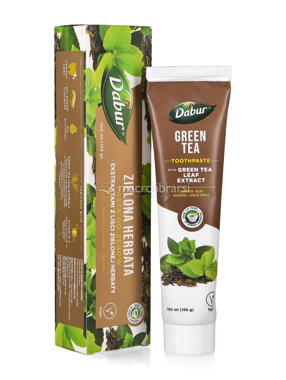 Antibakteriaalne Rohelise Tee Ekstrakti Hambapasta 100ml