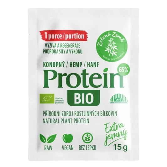 EXTRA Kanepiseemne toorproteiin 15g BIO