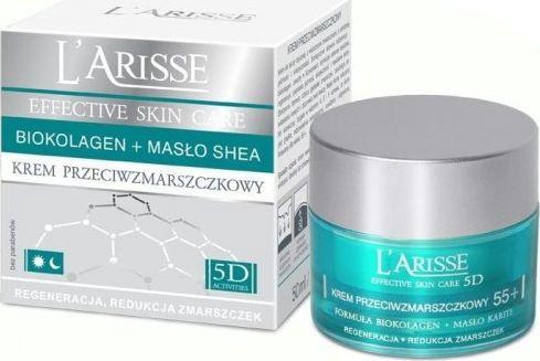 L'Arisse 55+ Biokollageen & Sheavõi Vananemisvastane Kreem 50ml
