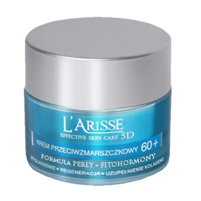L'Arisse 60+ Pärliekstrakt & Fütohormoonid Vananemisvastane Kreem 50ml
